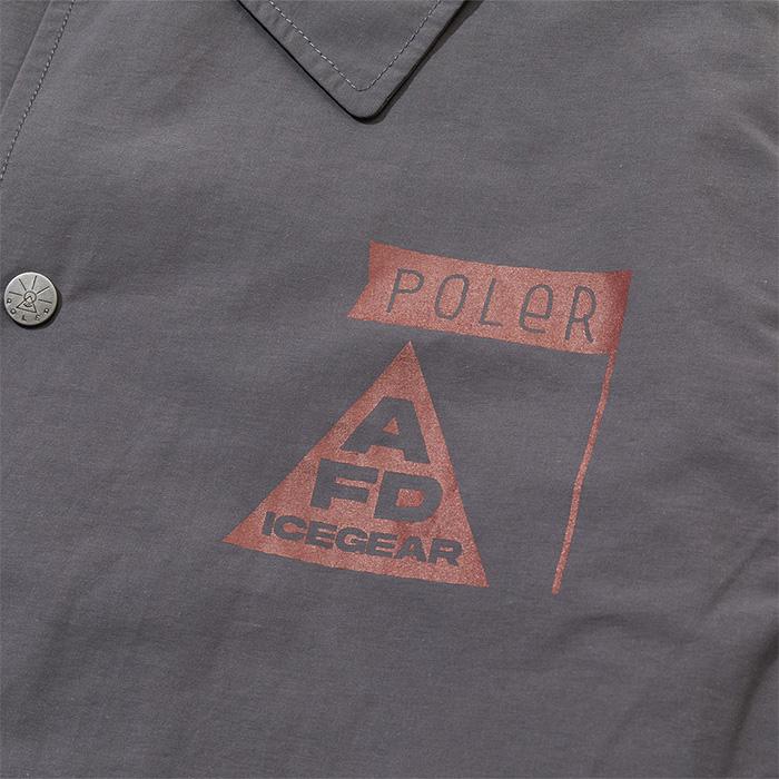 POLER ポーラー コーチジャケット AFD×POLER COACH JACKET 25-26モデルの画像