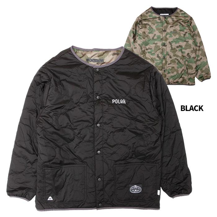 POLER ポーラー キルトジャケット AFD×POLER REVERSIBLE QUILTED JACKET 25-26モデルの画像