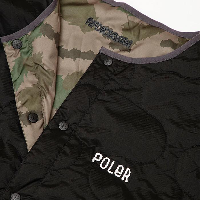 POLER ポーラー キルトジャケット AFD×POLER REVERSIBLE QUILTED JACKET 25-26モデルの画像