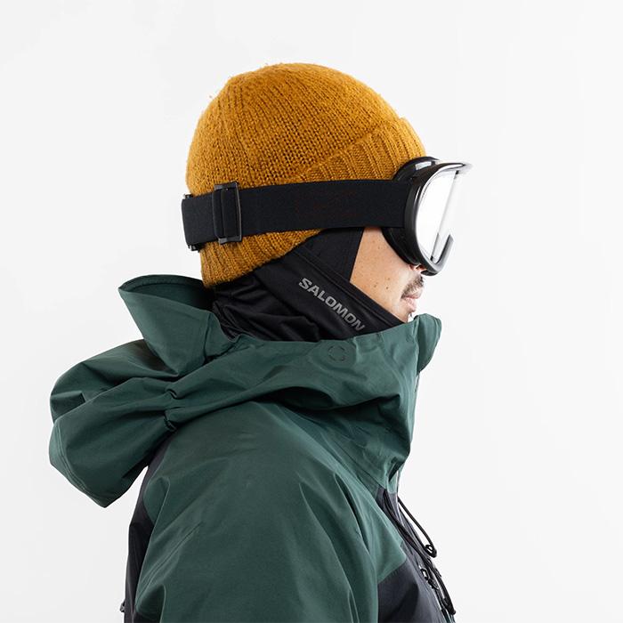 REVOLT リボルト ゴーグル SUPER LIGHT FRAME Black GrossxMatte Clear