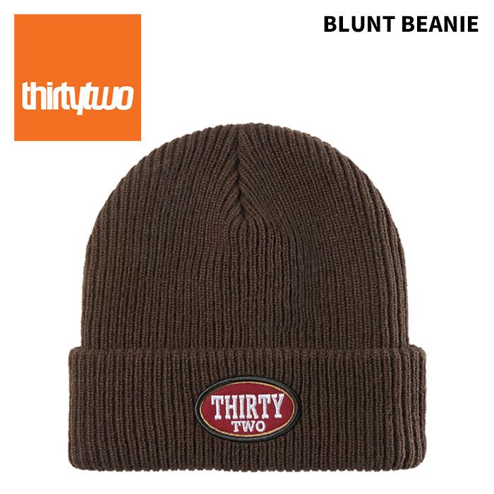 THIRTYTWO サーティーツー BLUNT BEANIE ビーニー 25-26モデル : F