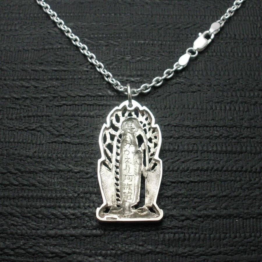 ペンダント 仏像 見返り阿弥陀 メンズ シルバー９２５　ネックレス |  | 01