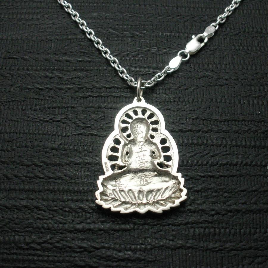 ペンダント 仏像 勢至菩薩 メンズ シルバー９２５ ネックレス |  | 01