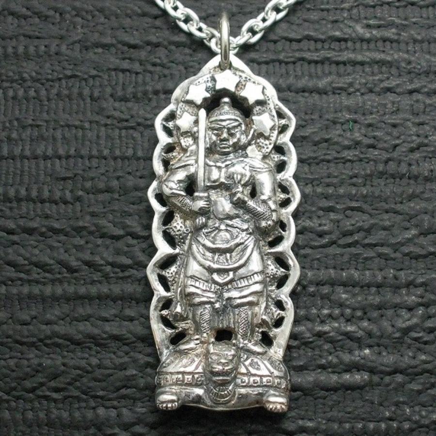 ペンダント 仏像 妙見菩薩 メンズ シルバー９２５ ネックレス | 