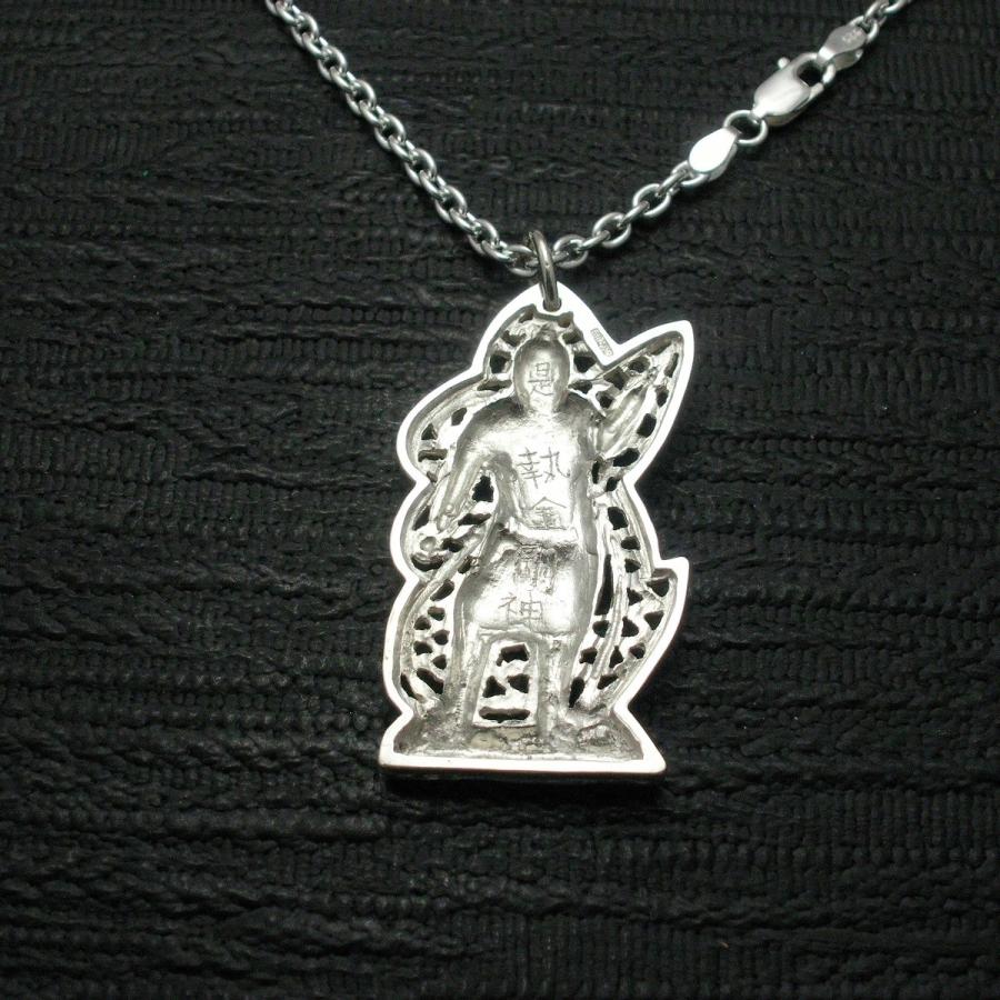 ペンダント 仏像 執金剛神 メンズ シルバー925 ネックレス しゅう