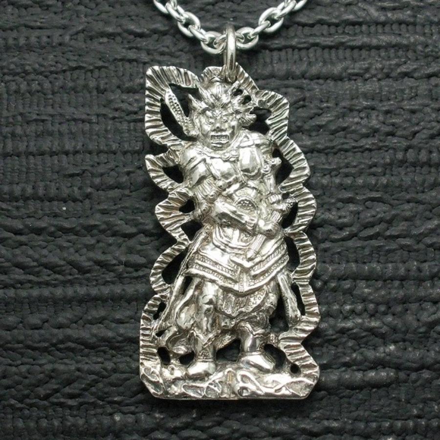 ペンダント 仏像 波夷羅大将 メンズ シルバー925 ネックレス はいら