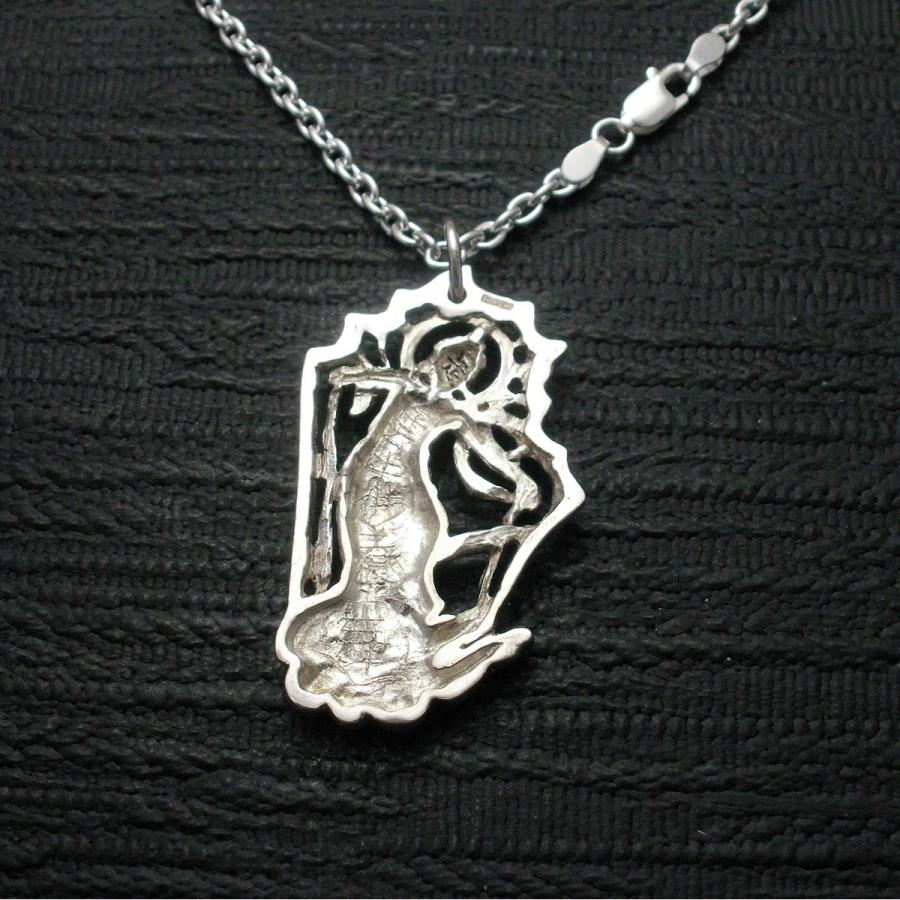 ペンダント 仏像 雲中供養菩薩 舞 メンズ シルバー９２５ ネックレス |  | 01