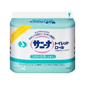 サニーナ トイレットロール つめかえ 25m×2本 花王 : フジドラッグ