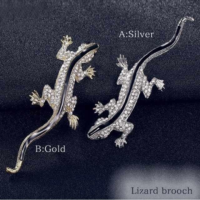 ブローチ キラキラ トカゲブローチ : i collection - 通販 - Yahoo