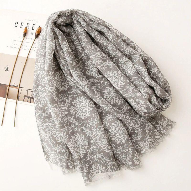 ストールアラベスク柄大判ストール レディース プレゼント 結婚式