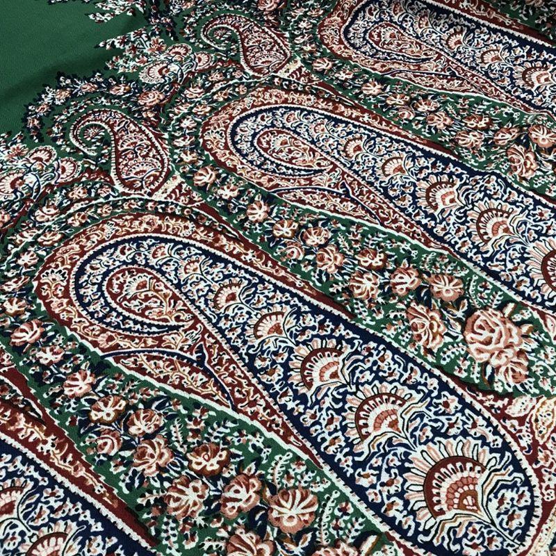 ストール/ペイズリー柄ウール大判ストール レディース 秋 冬 秋冬 春