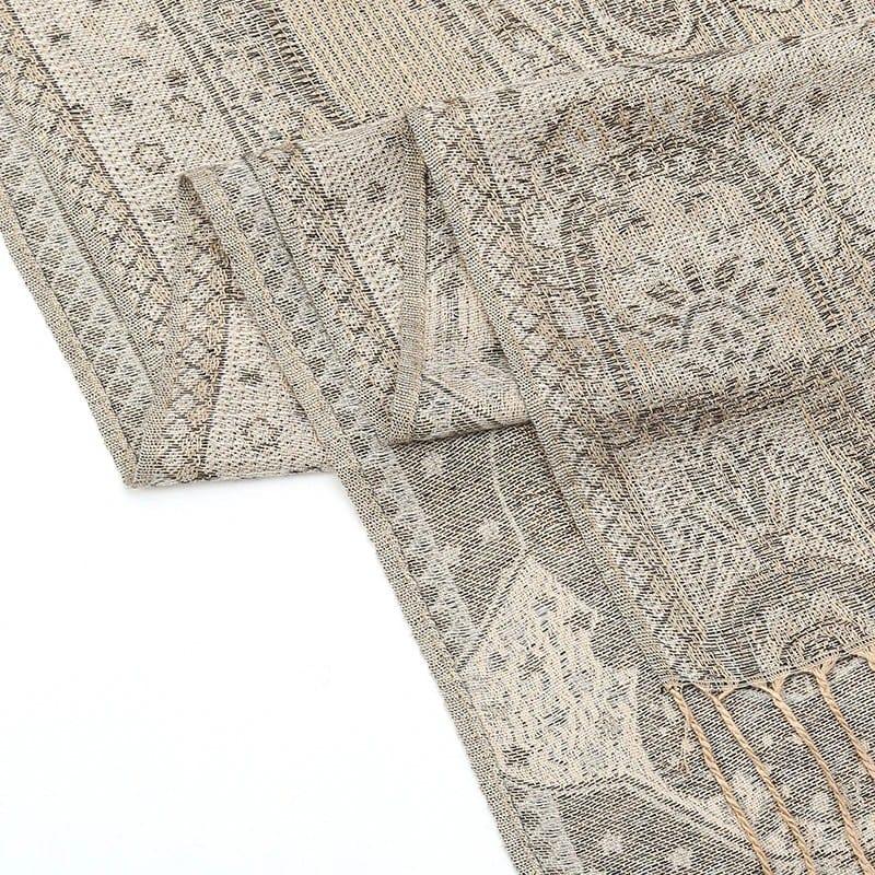 大判ストール 190×70cm ペイズリー柄 ショール マフラー レディース 秋冬 春 ギフト 肩掛け 薄手 暖かい エレガント 上品 旅行 防寒 スカーフ フリンジ |  | 04