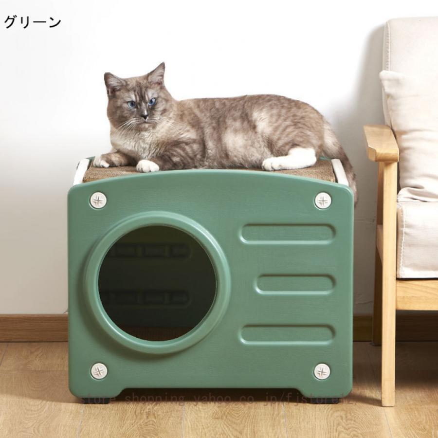 猫 ハウス 屋外 防水 プラスチック 外猫ハウス 防寒 野良猫ハウス ドッグハウス 野良猫シェルター 防寒 雨よけ 耐候性 ベッド家具 洞窟 ペット用品 小屋 庭用｜fjstore12｜05