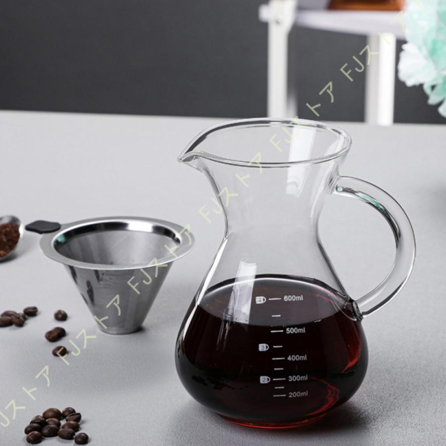 ティーポット 耐熱ガラス 目盛付き コーヒーポット コーヒー ティーポット 耐熱ガラス 目盛付き コーヒーポット コーヒー