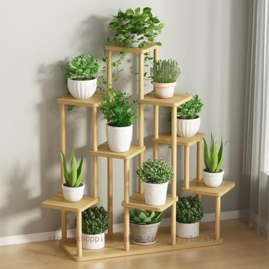 フラワースタンド 室内 盆栽棚 5層 観葉植物 棚 オープン フラワースタンド 室内 盆栽棚 5層 観葉植物 棚 オープン