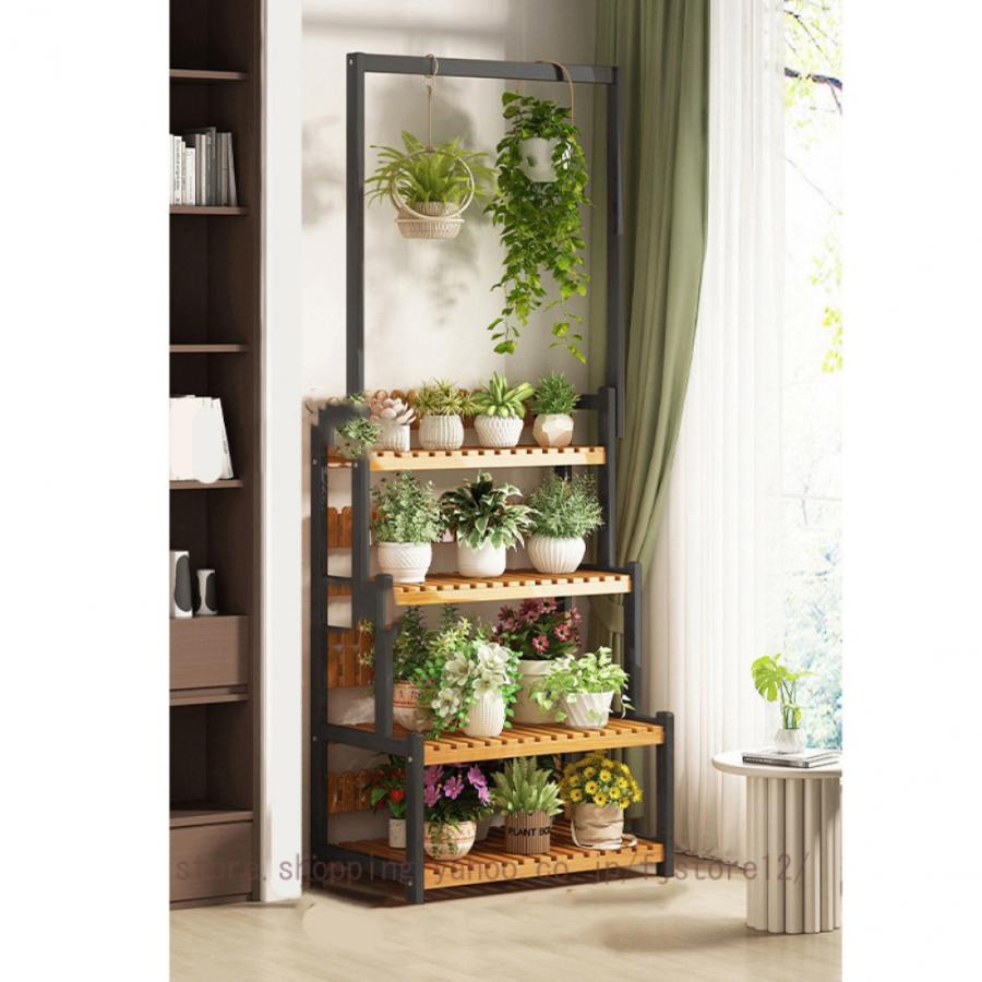 置物棚 5段 台所収納棚、花棚 多機能収納棚 グリーン740 送料無料置物棚 5段 台所収納棚、花棚 多機能収納棚 グリーンすずみ8