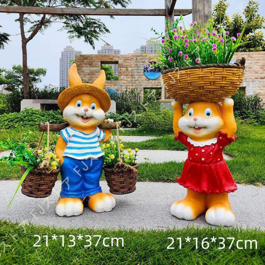 大きい 植木鉢 うさぎ 多肉植物鉢 オブジェ 部屋装飾 かわいい 大きい 植木鉢 うさぎ 多肉植物鉢 オブジェ 部屋装飾 かわいい