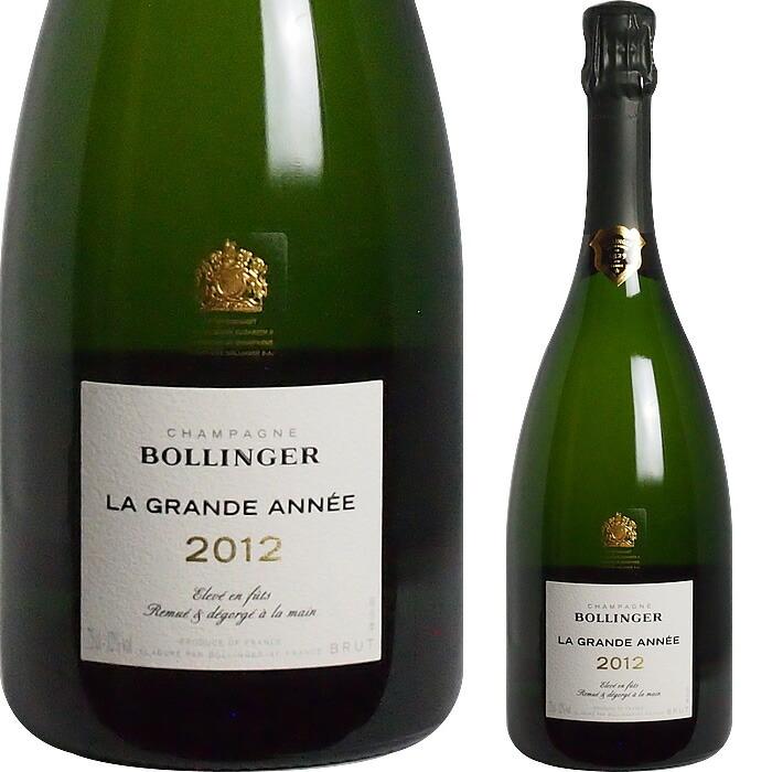 [2012] ボランジェ　グラン・ダネ　 シャンパーニュ [Champagne Bollinger Grande Annee] 