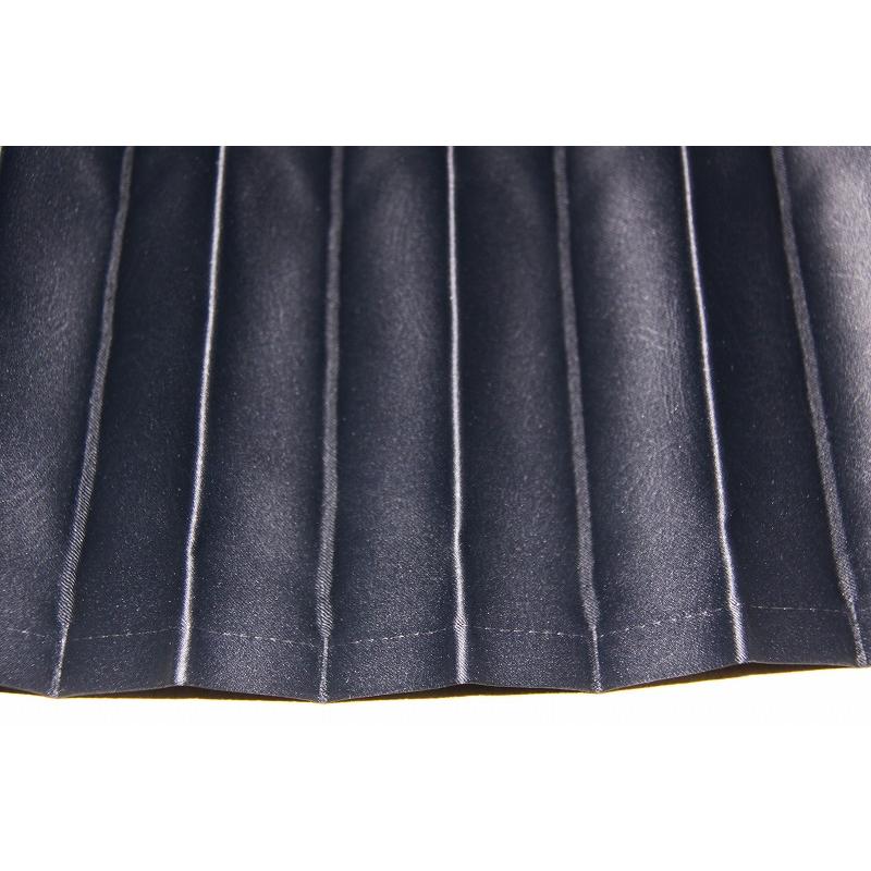 が大特価！ トラックカーテン 仮眠カーテン 大型中型兼用 プリーツ 黒