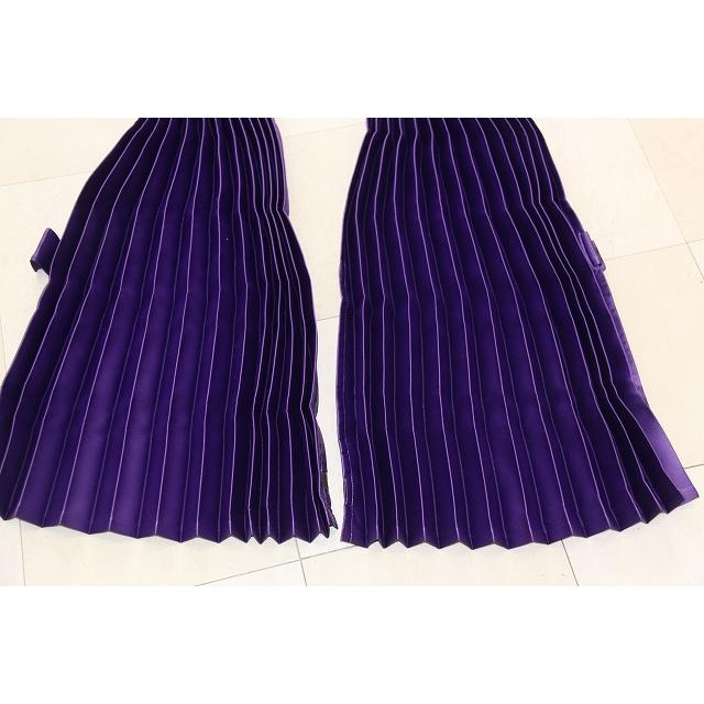 トラックカーテン 仮眠カーテン 大型中型兼用 プリーツ 紫 1級遮光品