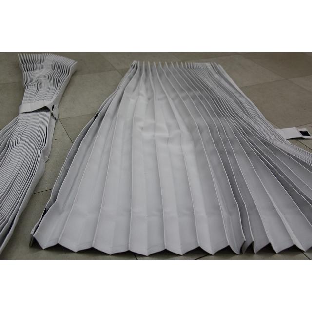 トラックカーテン トラック用品 センターカーテン シルバー 巾120cm×丈