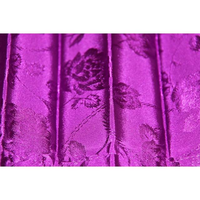 トラックカーテン 仮眠カーテン プリーツ パレス1 表パープル/裏黒 1級