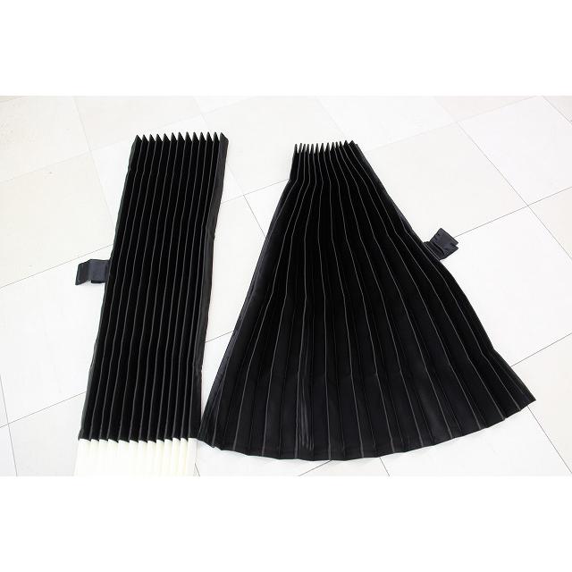 トラックカーテン センターカーテン 黒 サイズ巾120cm×丈65cm（2枚入り