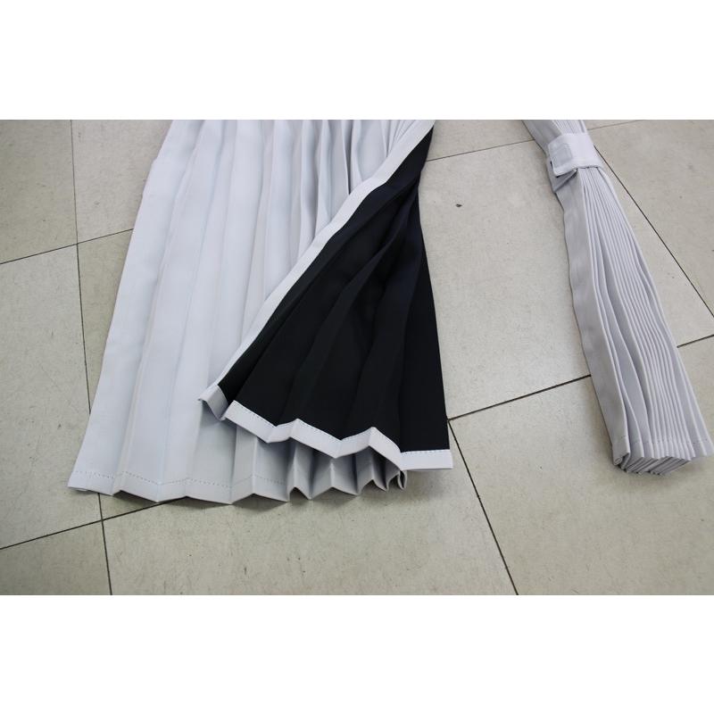 仮眠カーテンパレス1表パープル/裏黒 巾240ｘ丈90cm 2枚入り トラックカーテン 仮眠カーテン 大型中型兼用 プリーツ 表ライトグレー