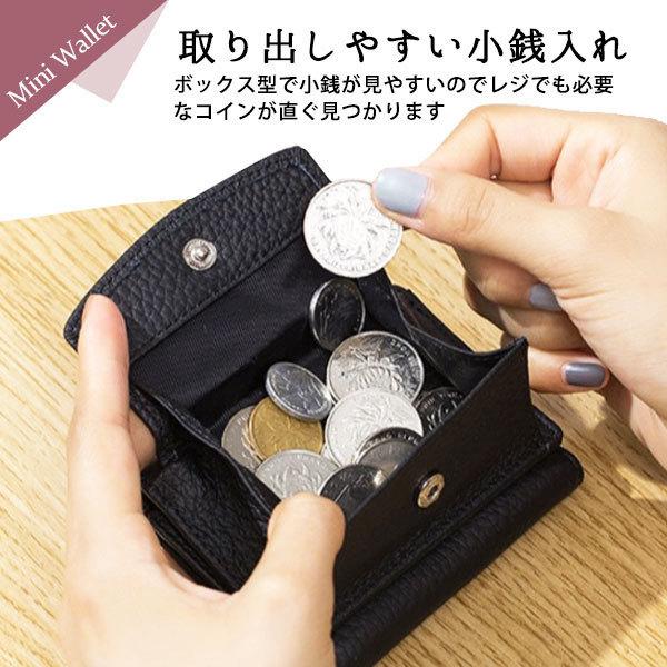 ミニウォレット 本革 レディース ミニ財布 プチプラ 使いやすい メンズ
