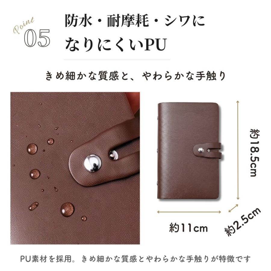 カードケース 大容量 96枚収納 スキミング防止 RFID カード入れ カード