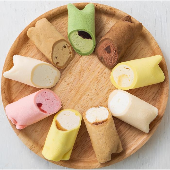 老舗洋菓子店スイーツショップ クリオネ もちもちロール9本入りセット FN0Y0 |  | 04