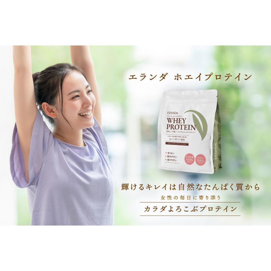 エランダ ホエイプロテイン ミルクティー風味 320g : 福田屋