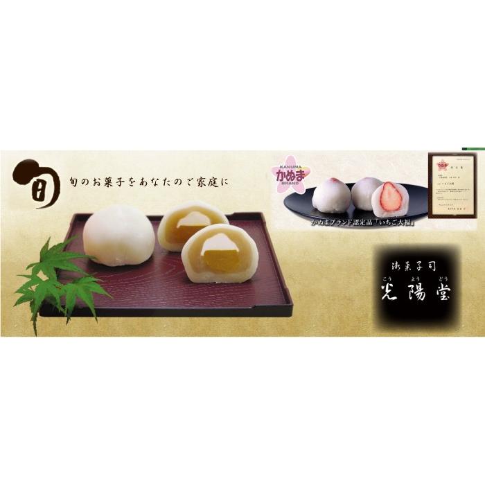 元祖いちご大福の老舗 光陽堂 モンブラン大福 10個 栃木県産品 鹿沼市 Fn0er Kyd Md10 0224 Z 福田屋百貨店 通販 Yahoo ショッピング