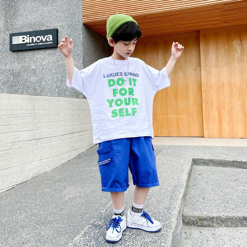 送料無料 おしゃれ Tシャツ 半袖 ハーフパンツ キッズ子供服 男の子 女の子 スポーツウェア パジャマ ルームウェア 韓国 上下セット運動着 通学