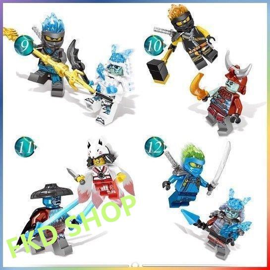 レゴブロック ニンジャゴー LEGO レゴミニフィグ 人形 忍者大乱闘シリーズC 24体セット 互換品｜fkd-shop｜04