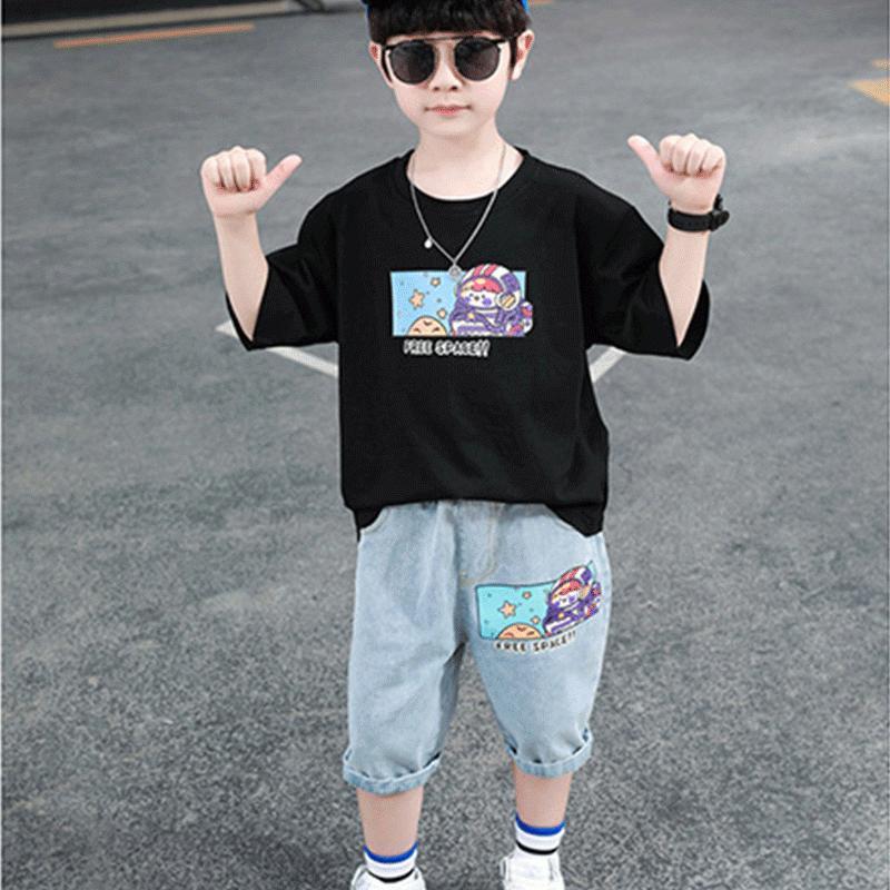 2点セット子供服 男の子 韓国 上下セット おしゃれ Tシャツ 半袖 ハーフパンツ キッズ 女の子 スポーツウェア パジャマ ルームウェア 送料無料｜fkd-shop｜06