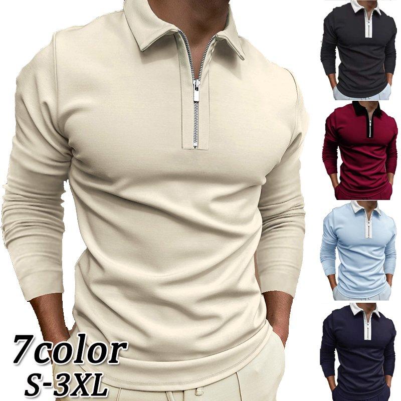 ポロシャツ メンズ Tシャツ 長袖 秋服 春秋 トップス プルオーバー トップス Poloシャツ おしゃれ 大きいサイズ スポーツ 紳士服 カジュアル 父の日 P Fkd Shop 通販 Yahoo ショッピング