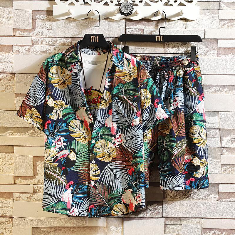 お値下げしました！アロハシャツ上下2着セット！