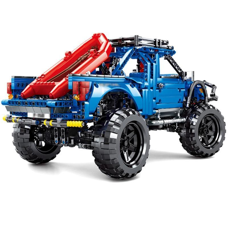 ブロック互換 レゴ 互換品 レゴF-150ラプター スーパーキャブ車 互換品 