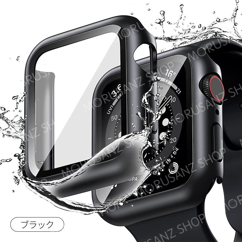 AppleWatch アップルウォッチ用 防水ケース マットブラック Apple Watch Series6 Series5 Series4 SE 40mm 44mm カバー 全面保護 衝撃｜fkd-shop｜10