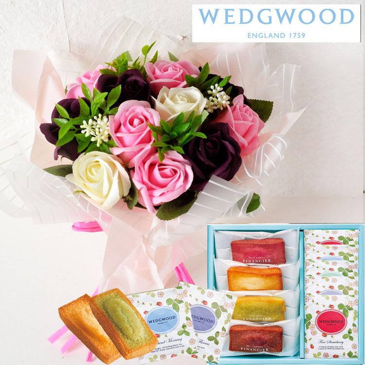 花とスイーツ ソープフラワーブーケ と フィナンシェ ウェッジウッド ティーバッグセット Wedgwood 誕生日 記念日 お祝い花 即日発送 あすつく Fksw 4 Flowerkitchen Jiyugaoka 通販 Yahoo ショッピング