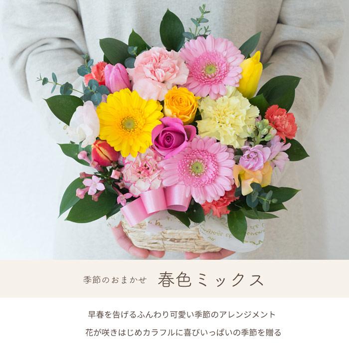 FlowerKitchen 花 フラワーアレンジ 誕生日 ギフト 「春色 FlowerKitchen 花 フラワーアレンジ 誕生日 ギフト 「春色
