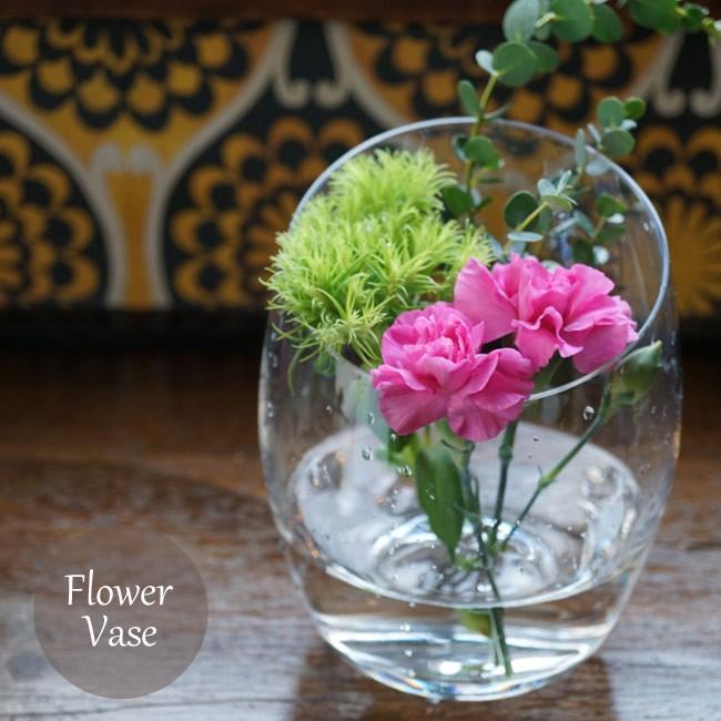 FlowerKitchen フラワーベース1個 硝子ベース 花瓶 ボブクラフト