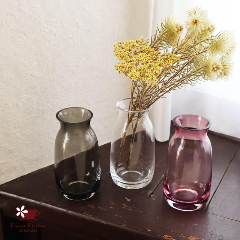 FlowerKitchen フラワーベース1個 硝子ベース 花瓶 ボブクラフト
