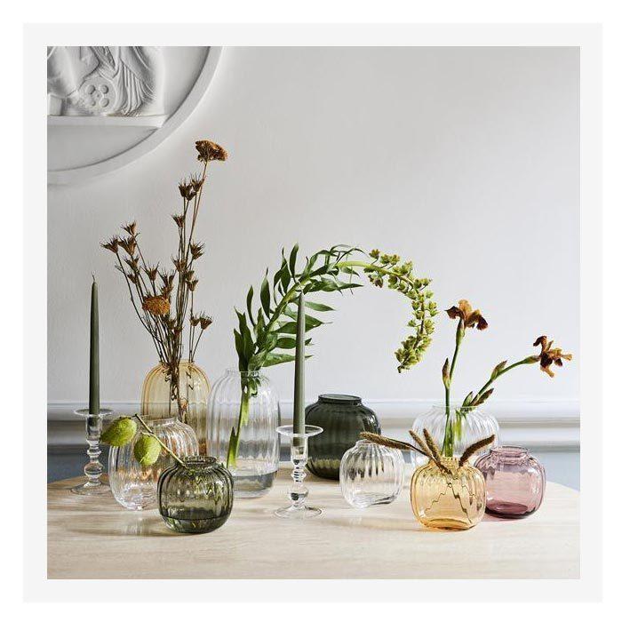 ホルムガード プリムラオーバルベース クリア 17.5cm Holmgarrd 