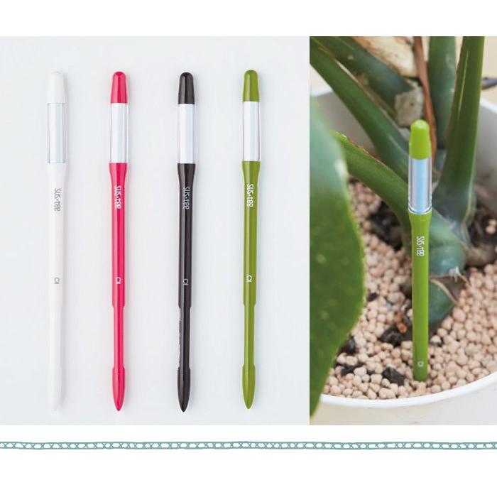 激安商品 メール便可 キャビノチェ Sustee 水やりチェッカー サスティー ホワイト Mサイズ 3 5 6号鉢用 C 0012 Wh 水分計