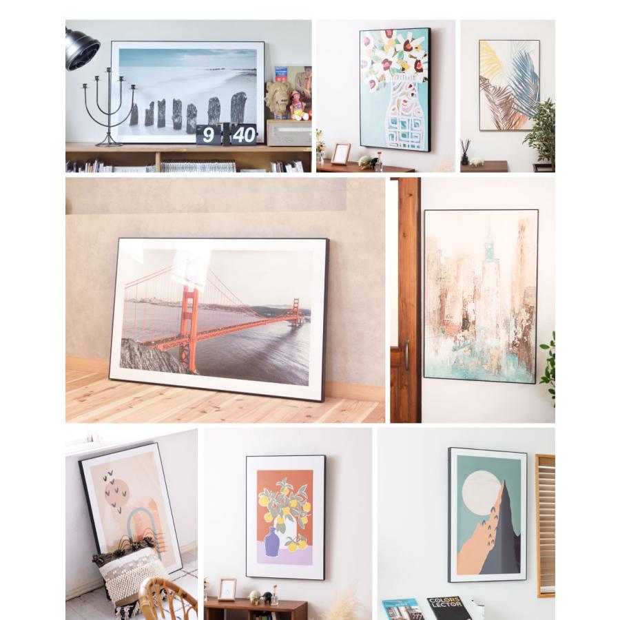 フレーム付き壁掛けアート　インテリア 東谷 アートパネル 60×90cm モダン （ グラフィックパネル