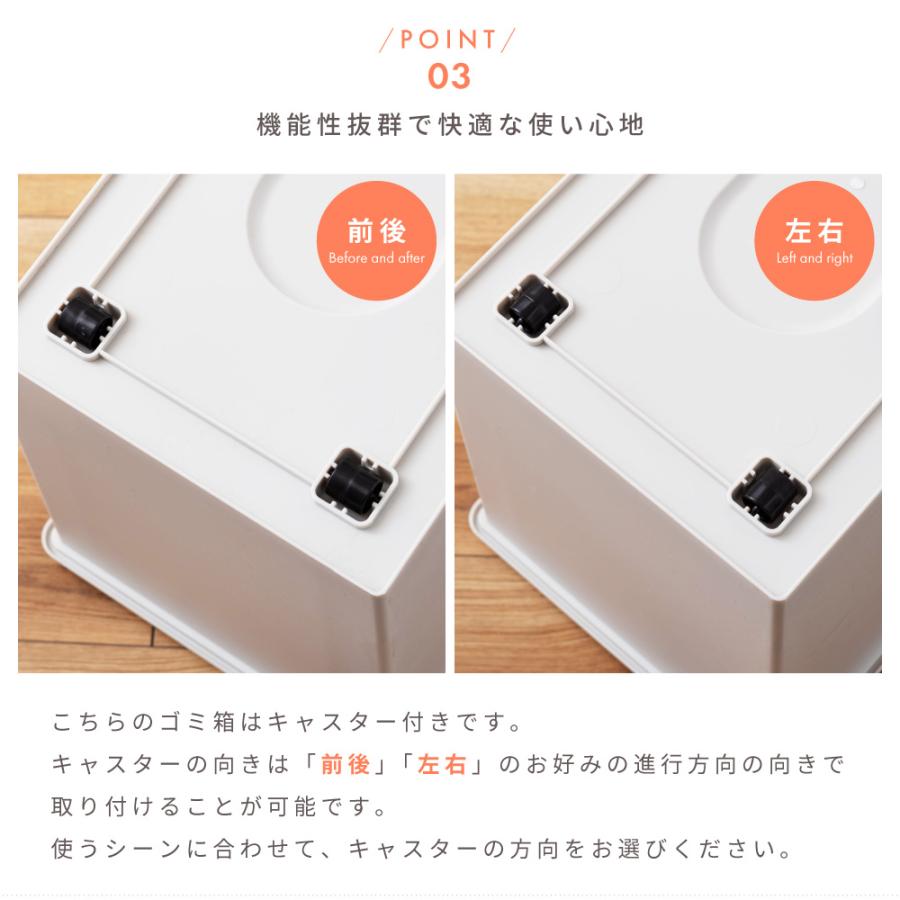 東谷 ゴミ箱 ごみ箱 おしゃれ 屋外 30リットル キャスター フタ付き