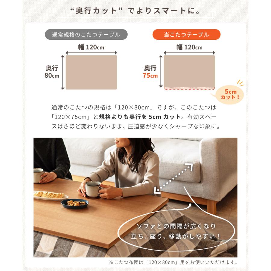 東谷 こたつテーブル 長方形 120cm フラットヒーター 薄型 薄い 東谷 こたつテーブル 長方形 120cm フラットヒーター 薄型 薄い