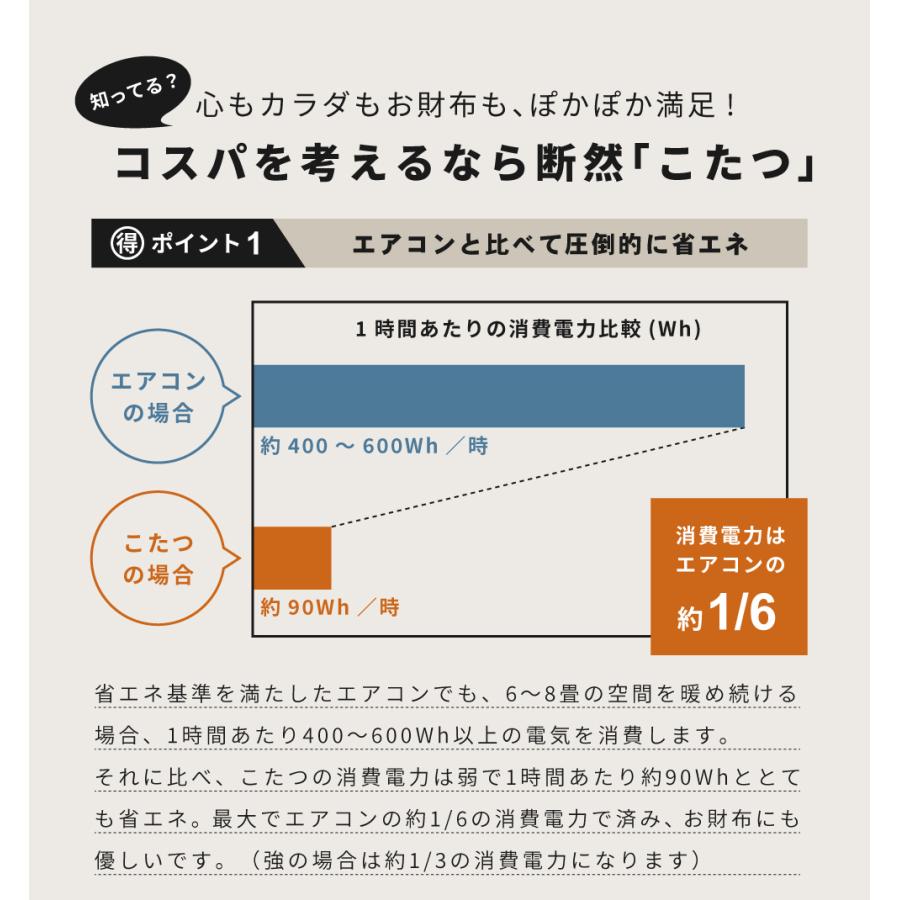 こたつ テーブル おしゃれ 高さ変更 調節 2way こたつテーブル 炬燵 コタツ 78 58 長方形 木製 石英管ヒーター ナチュラル ブラウン  北欧 シンプル 一人用｜fkolme｜14